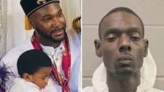 Di victims na 38 year old Michael Essien dead and im 2 year old son