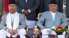 राष्ट्रपति रामचन्द्र पौडेल र उपराष्ट्रपति रामसहायप्रसाद यादव