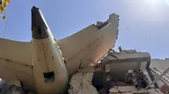 አደጋው የደረሰበት አውሮፕላን 