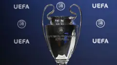 Uefa Champions League trophy