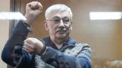На Олега Орлова надели наручники после оглашения приговора