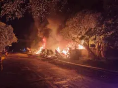 জালিয়াপাড়া বাজারের আগুন
