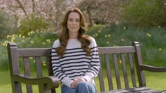La princesse de Galles dans la vidéo d'annonce de son cancer