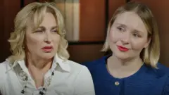 Елена Кудимова дает интервью Би-би-си