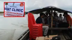 બોટ ક્લિનિક : આસામની નદીઓ વચ્ચેના ટાપુમાં કેવી રીતે પહોંચાડે છે સ્વાસ્થ્ય સુવિધા