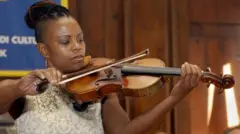 Kupiga violin