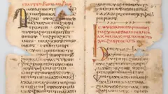 مخطوطة لنص قبطي قديم