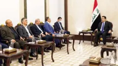 دیدار علی شمخانی با محمد شیاع سودانی، نخست وزیر عراق