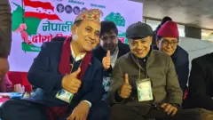 विश्वप्रकाश शर्मा र गगन थापा विशेष महाधिवेशनस्थलमा