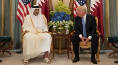 ترامب وتميم 