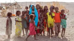 በግጭት እና በድርቅ መክንያት ከቀያቸው የተፈናቀሉ ታዳጊዎች በአፋር ሰመራ