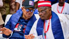 NDC confam Peter Obi as presidential candidate, invite Kwankwaso to face Tinubu, Atiku for 2027 election
