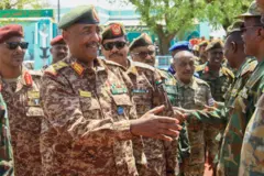 رئيس مجلس السيادة في السودان قائد الجيش الفريق عبد الفتاح البرهان
