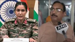 सोफिया कुरैशी आणि विजय शाह 