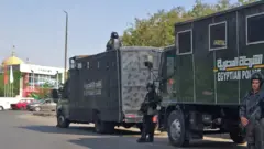 قوات الشرطة المصرية في العاصمة القاهرة يوم 27 سبتمبر/أيلول 2019