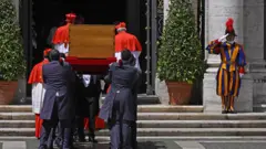 خاکسپاری پاپ فرانسیس