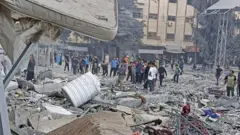 Gaza rubble