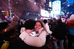 New York'ta yeni yıl kutlamaları 