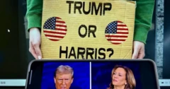 Trump və Harris