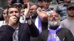 Ermənistanda aksiyalar