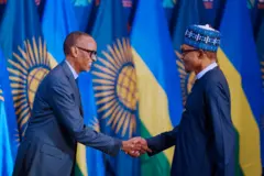 Buhari da shugaban Rwanda