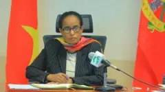 ዝፀንሐ ሰእሊ ሓላፊት ቤት ፅሕፈት ህወሓት ወይዘሮ ፈትለወርቅ ገብረእግዚኣብሄር