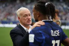 Este fue el último partido de Deschamps como entrenador de Francia.