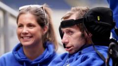 راب بارو و همسرش