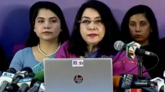 সংবাদ সম্মেলনে ফাহমিদা খাতুন