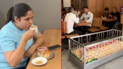 चिहाननजिकै बसेर खाना