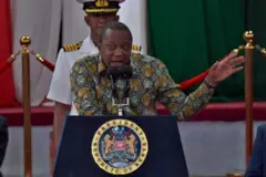 የኬንያው ፕሬዝዳንት ኡሁሩ ኬንያታ 