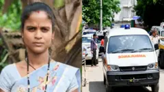 पिंकी आणि रुग्णवाहिकेचे प्रातिनिधिक छायाचित्र 