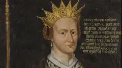 رسم لمارغريت الأولى ملكة الدنمارك التي يعود إليها الفضل في تشكيل اتحاد كالمار الذي ضم الدنمارك والسويد والنرويج