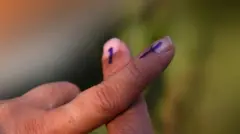 चुनाव में लगने वाली स्याही 