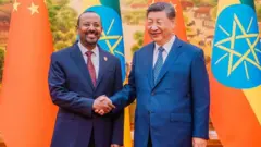 Ministira Muummee Abiy Ahmad fi Pirezidantii Chaayinaa Shii Jinping
