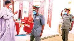 Buhari da hafsoshin tsaron Najeriya 