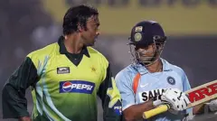 सचिन तेंडुलकर आणि शोएब अख्तर