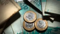 Notas e moedas de Real