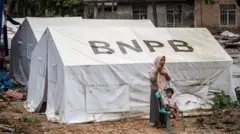 banjir sumatra, aceh, aceh utara, ramadan, huntara, huntap