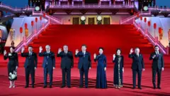 Xitoy va Markaziy Osiyo davlatlari preizdentlari