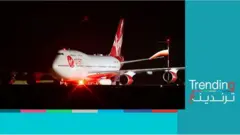 طائرة فيرجين المحملة بصاروخ فضائي