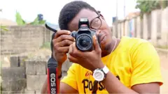 One eyed Photographer