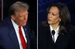 trump harris