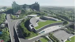 Desain final istana negara IKN Baru.