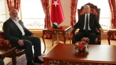 أردوغان وهنية