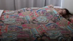 Lucy in bed