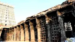 மதுரை மீனாட்சியம்மன் கோயில் தீ விபத்து