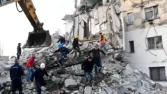 sismo en albania