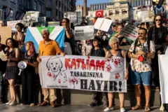 Yasa teklifi birçok şehirde protesto ediliyor