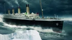 Ilustración del Titanic